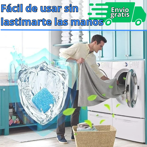 PASTILLAS DE LIMPIEZA PARA LAVADORA® X10UND