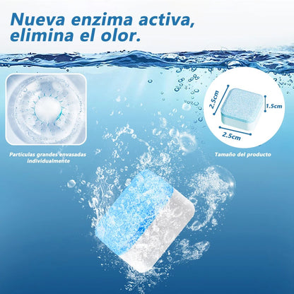 PASTILLAS DE LIMPIEZA PARA LAVADORA® X10UND